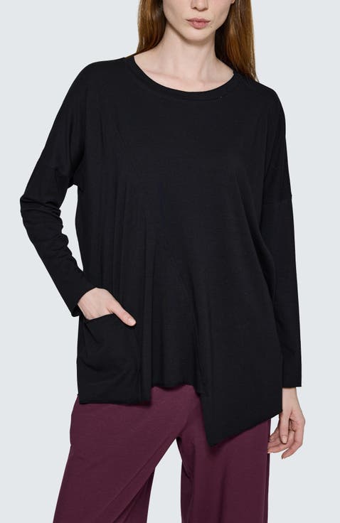 Greta Asymmetrical Blouse