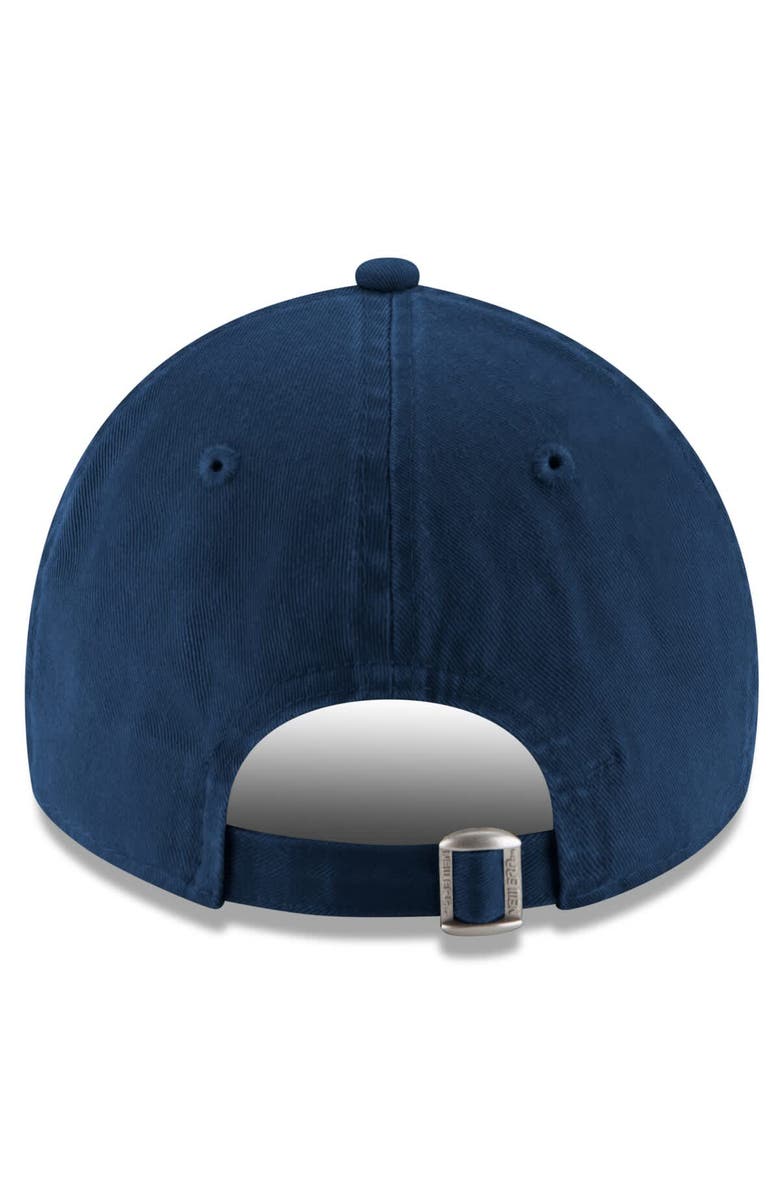 New Era Men's New Era Alexander Ovechkin Navy Washington Capitals NHL All-Time Goals Leader Side Patch 9TWENTY Adjustable Hat, Alternate, color, 