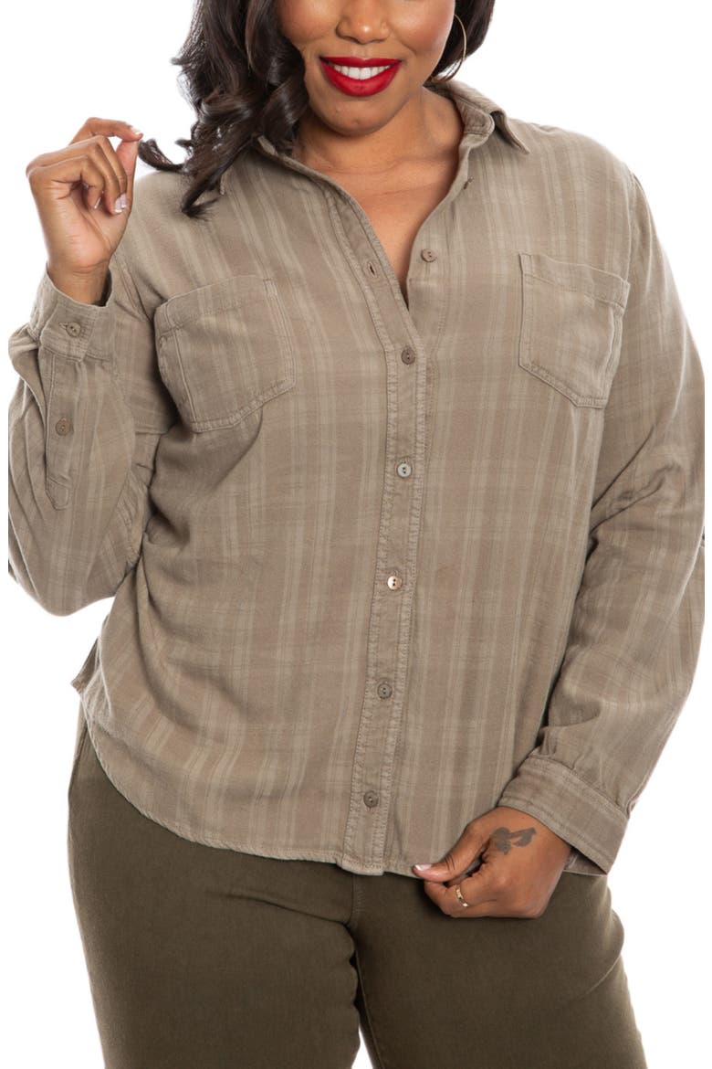 Western Shirt, Main, color, OLIVE