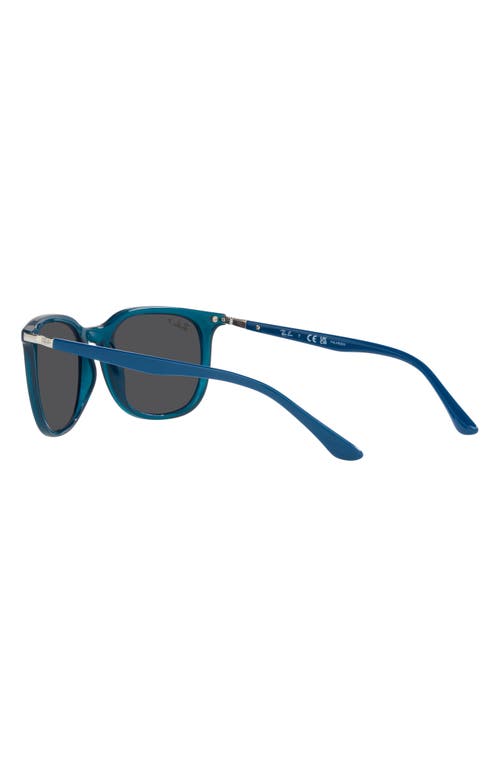 Ray Ban Ray-ban 54mm Polarized Pillow Sunglasses In Turquoise