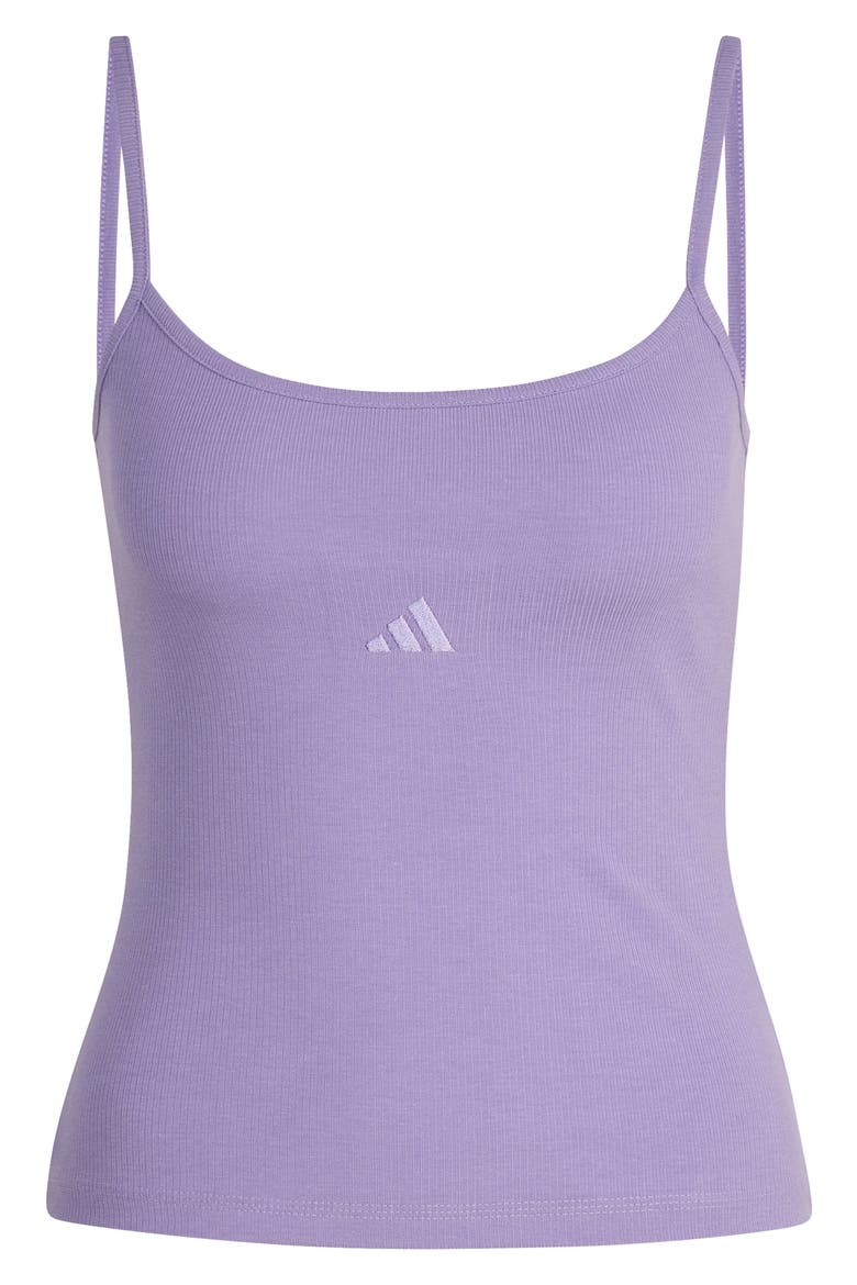 Seasonal Essentials Rib Tank, Alternate, color, MAGIC LILAC/