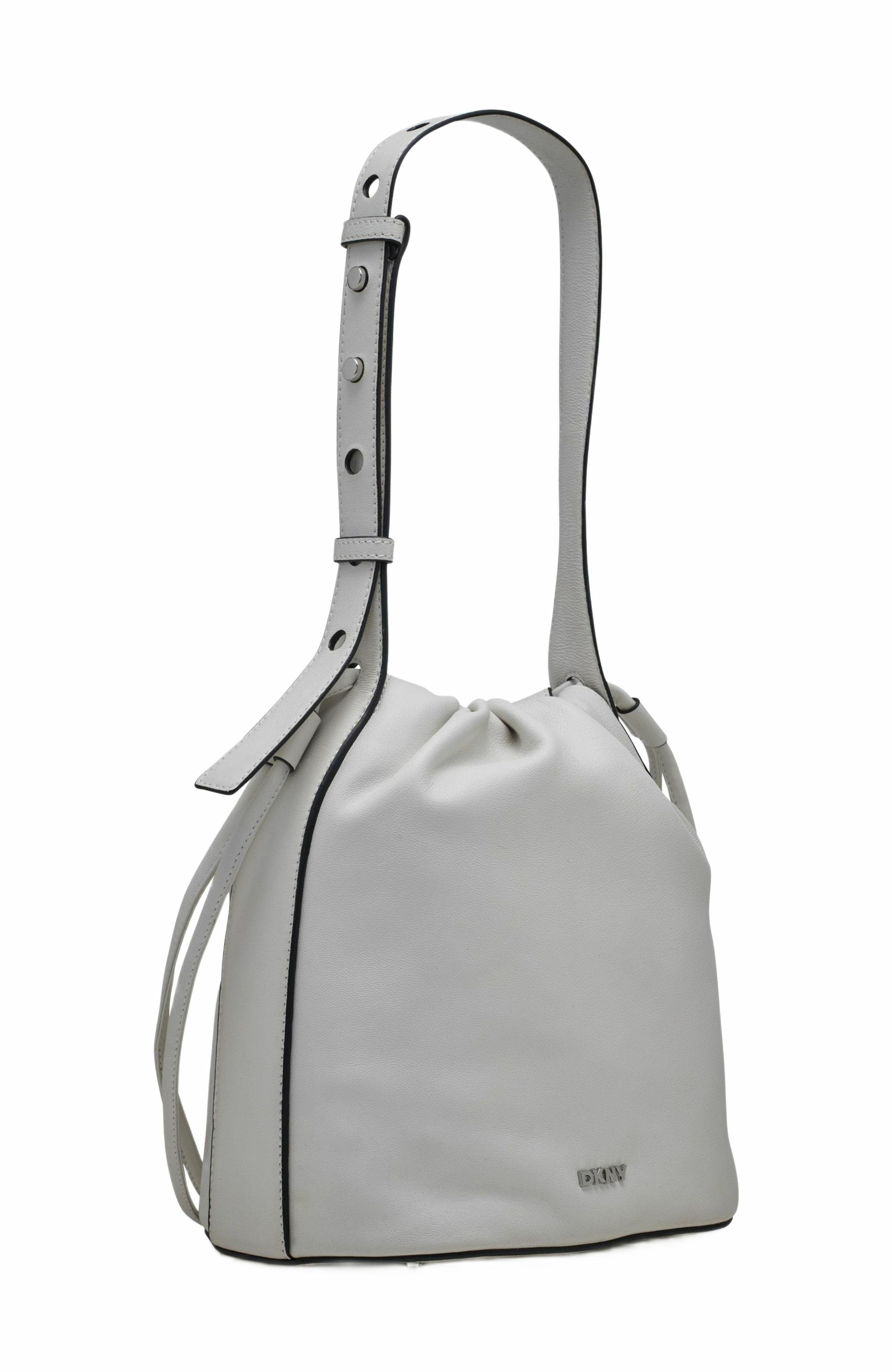 Channing Drawstring Bag, Alternate, color, MARSHMALLOW