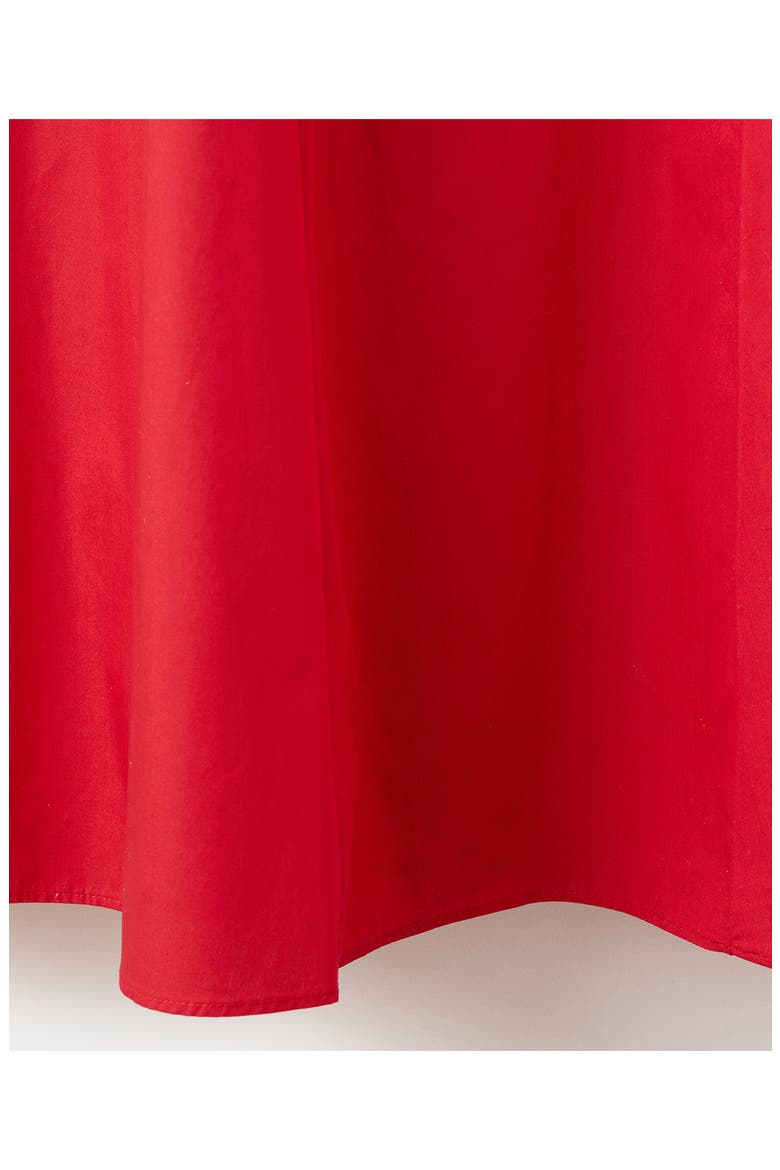 Starring Hailey Bieber A-Line Midi Dress, Alternate, color, RED
