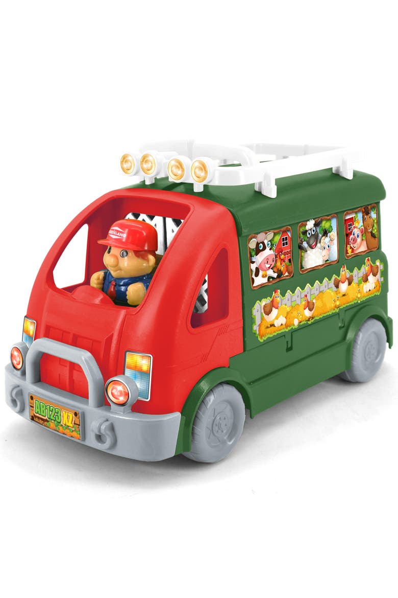 Farm Activity Camper Vehicle Playset, Main, color, Multicolored