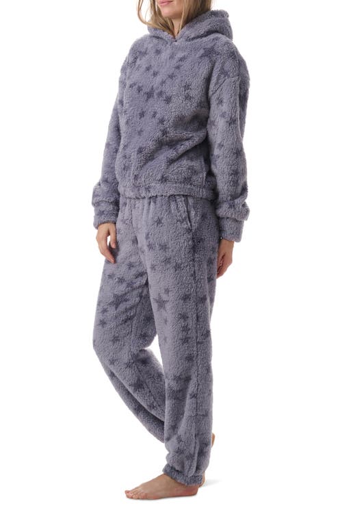 Splendid High Pile Fleece Pajamas In Star Toss