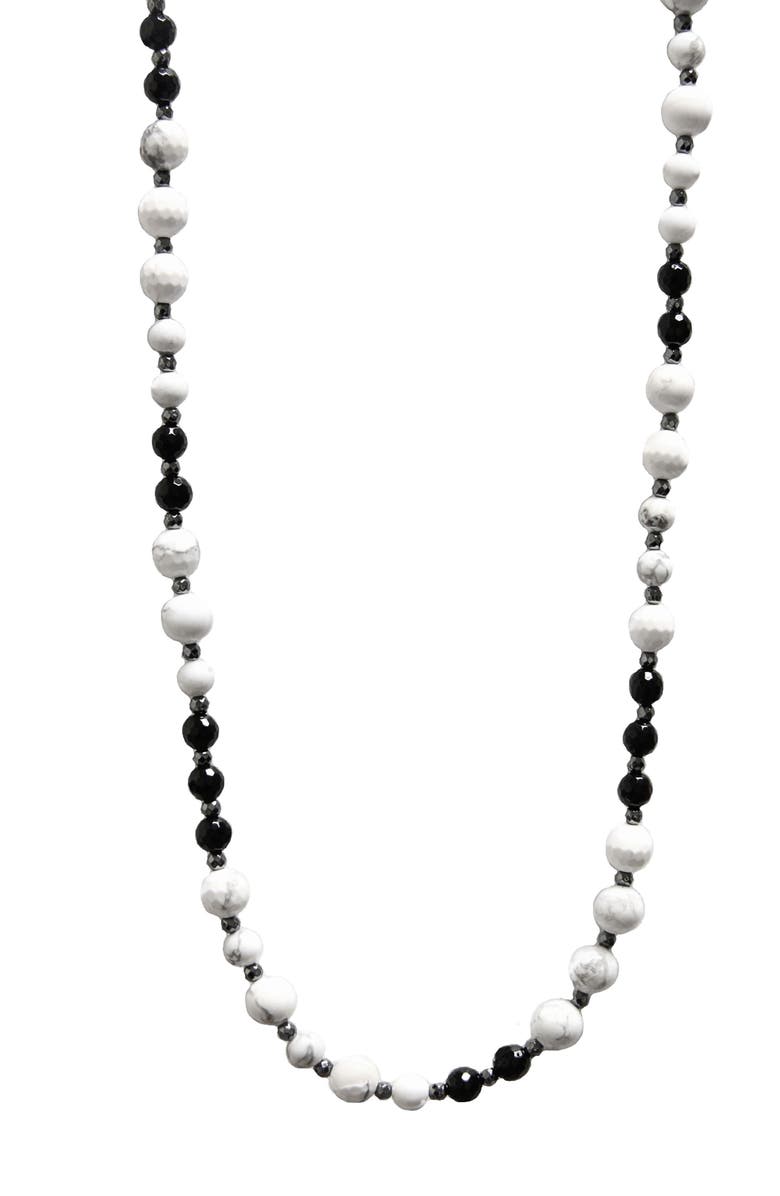 Jane Basch Designs Long Beaded Necklace, Main, color,