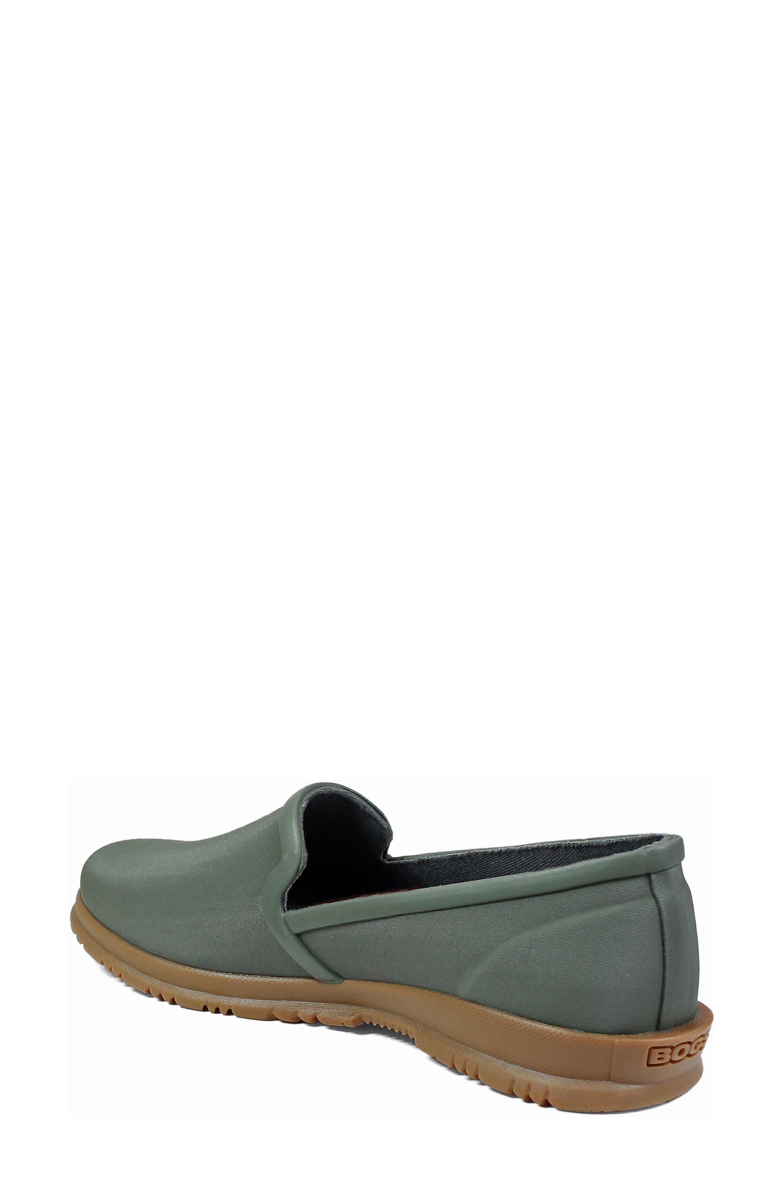 Sweetpea Waterproof Slip-On Sneaker, Alternate, color, SAGE