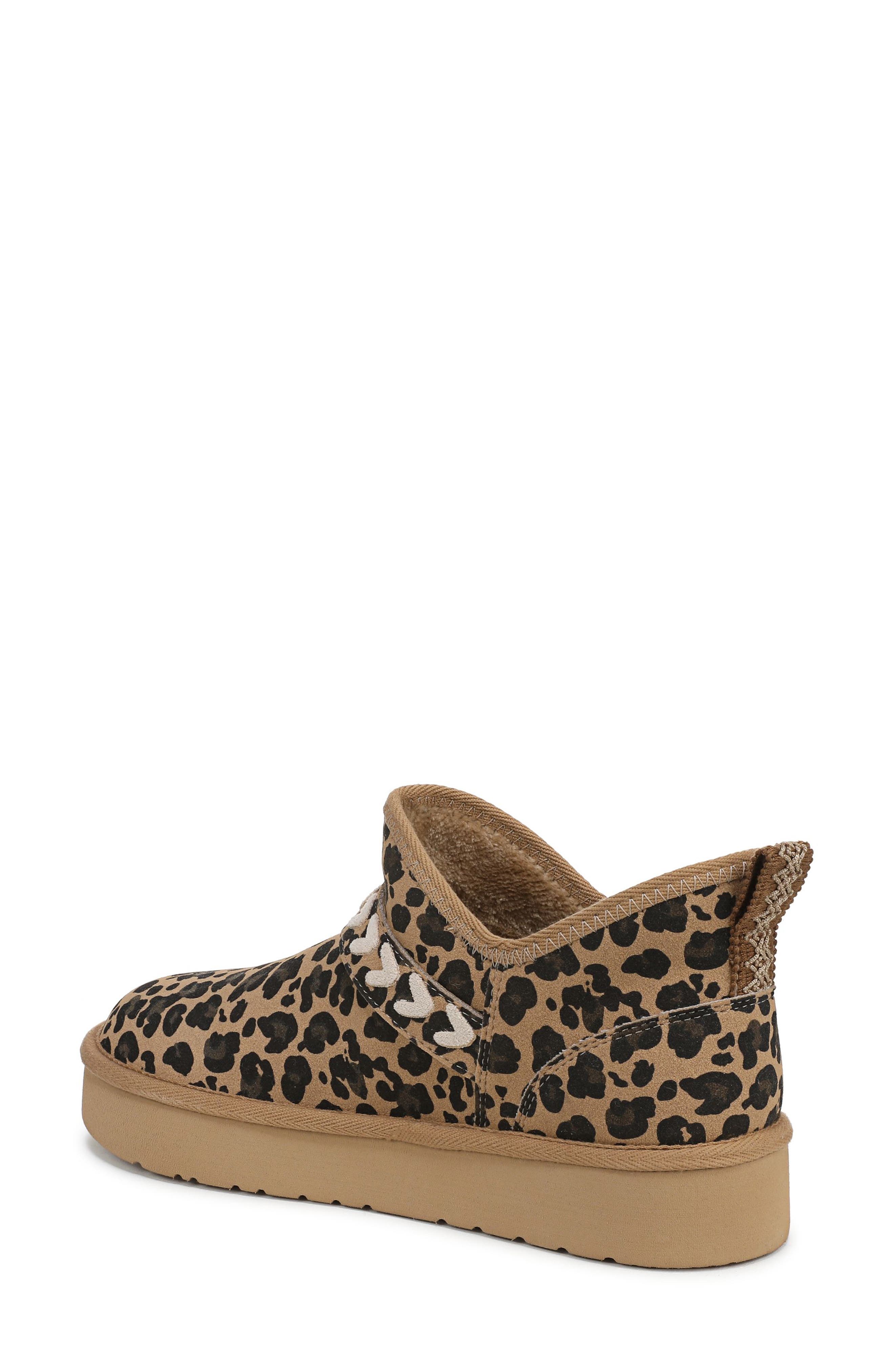 Mokolo Faux Fur Lined Bootie, Alternate, color, LEOPARD PRINT FAUX SUEDE