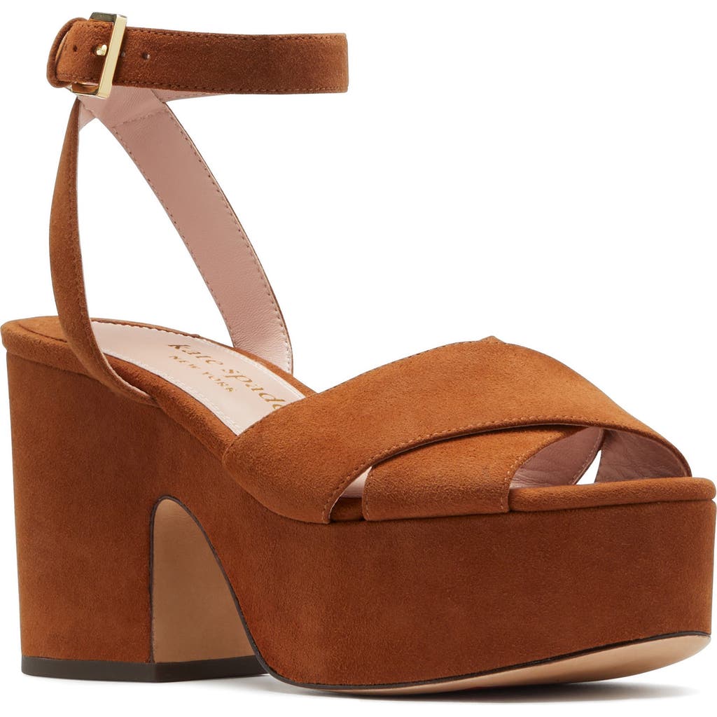 Kate Spade New York Rio Platform Sandal In Brown