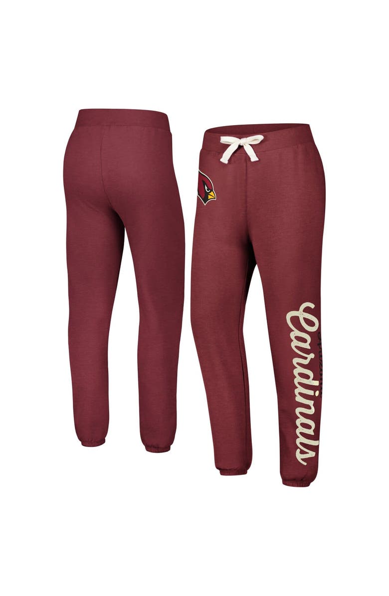 G-III 4HER BY CARL BANKS Women's G-III 4Her by Carl Banks Cardinal Arizona Cardinals Scrimmage Fleece Pants, Main, color, Cardinal