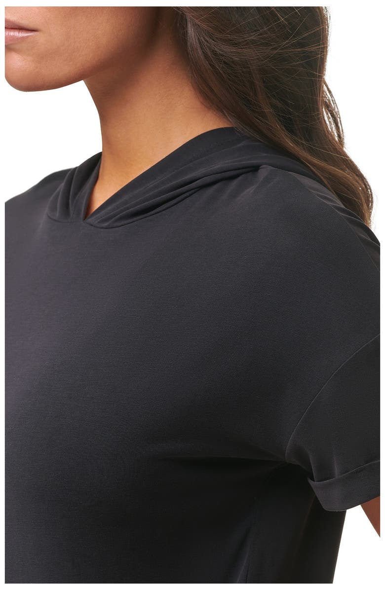 Marc New York Performance Short Sleeve Boxy Fit Hoodie, Alternate, color,