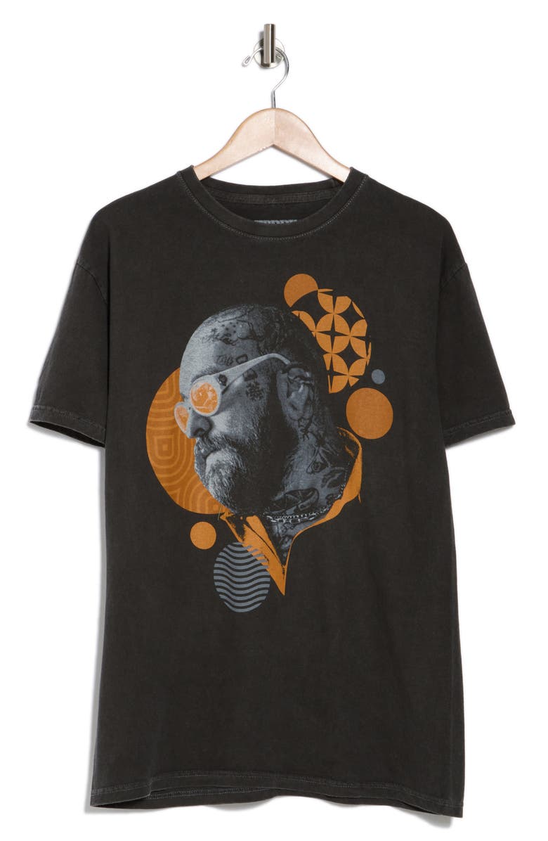 TRUST THE UNIVERSE Teddy Swims Cotton Graphic T-Shirt, Alternate, color,