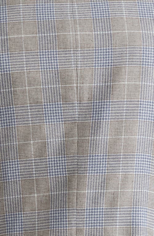 Boglioli Men's Prince Of Wales Window Pane Jacket In 491 Grey/blue