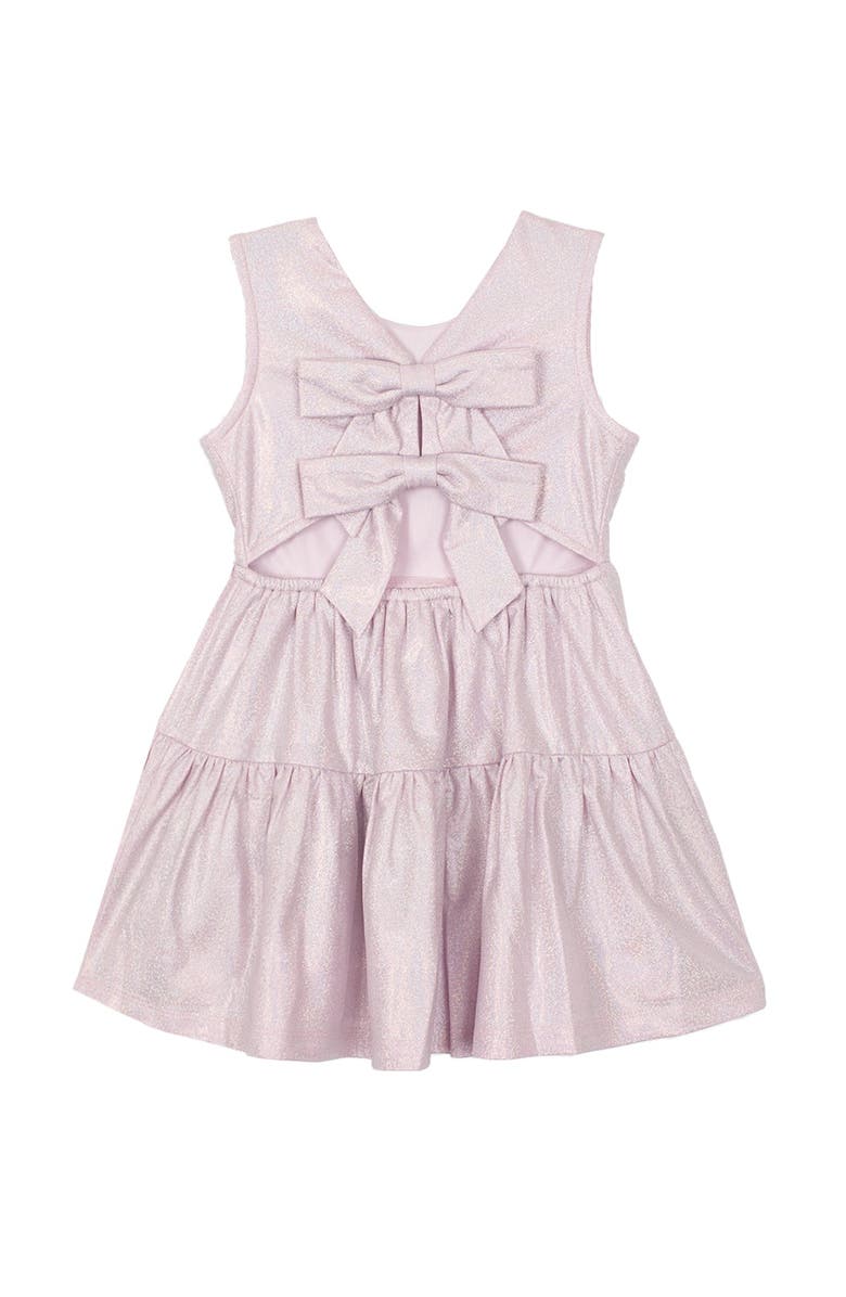 Isobella & Chloe Periwinkle Purple Layered Dress, Alternate, color, 