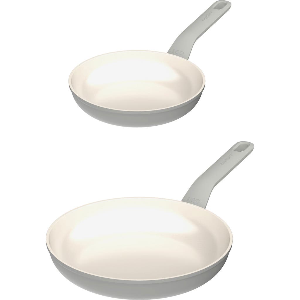 Berghoff Balance 2-piece Nonstick Fry Pans In Moonmist