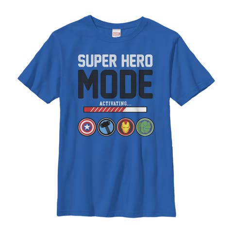 Boy's Marvel Super Hero Mode  Graphic T-Shirt