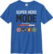 Marvel Boy's Marvel Super Hero Mode Graphic T-Shirt