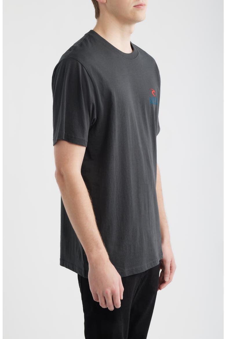Shred Til Dead Cotton Graphic T-Shirt, Alternate, color, WASHED BLACK