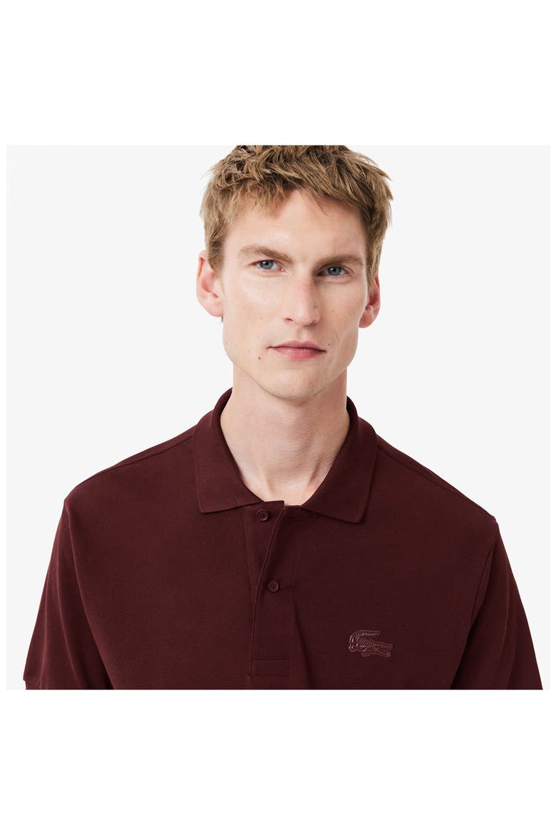 Small Croc Polo, Alternate, color, EXPRESSO