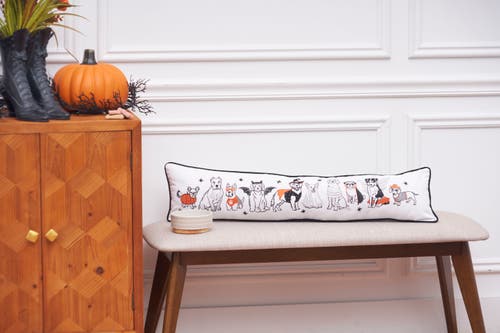 C & F Home C&f Home Halloween Pets Throw Pillow In Multi