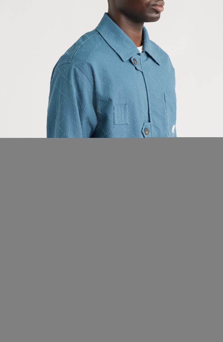 MALBON Alameda Chore Jacket, Alternate, color, Aegean Blue
