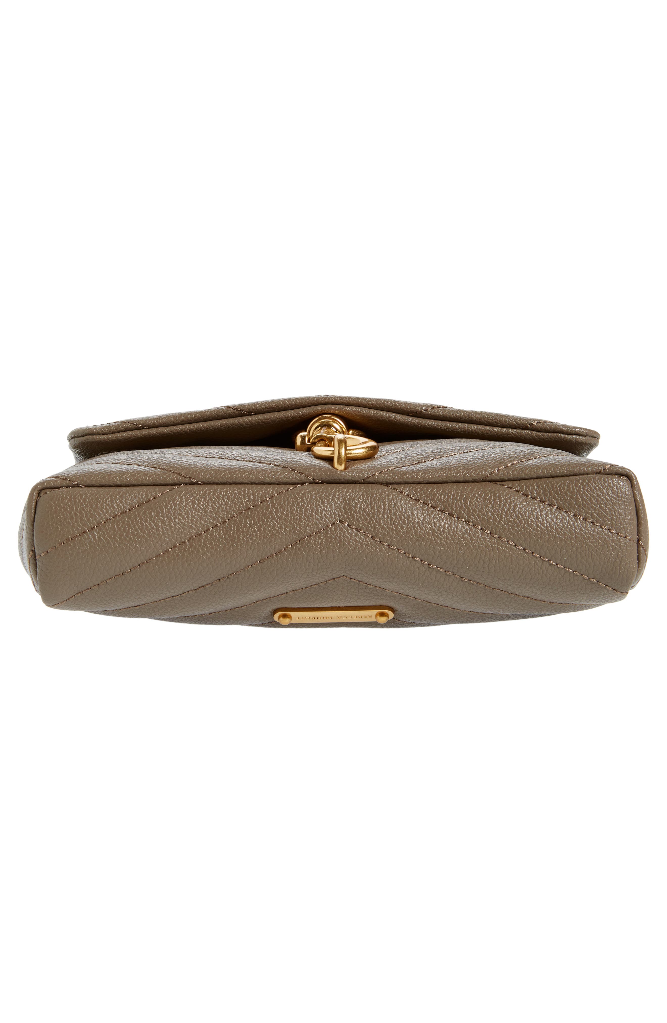 Edie Quilted Leather Crossbody Bag, Alternate, color, DEEP TAUPE