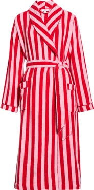 Nordstrom Stripe Hydrocotton Terry Robe