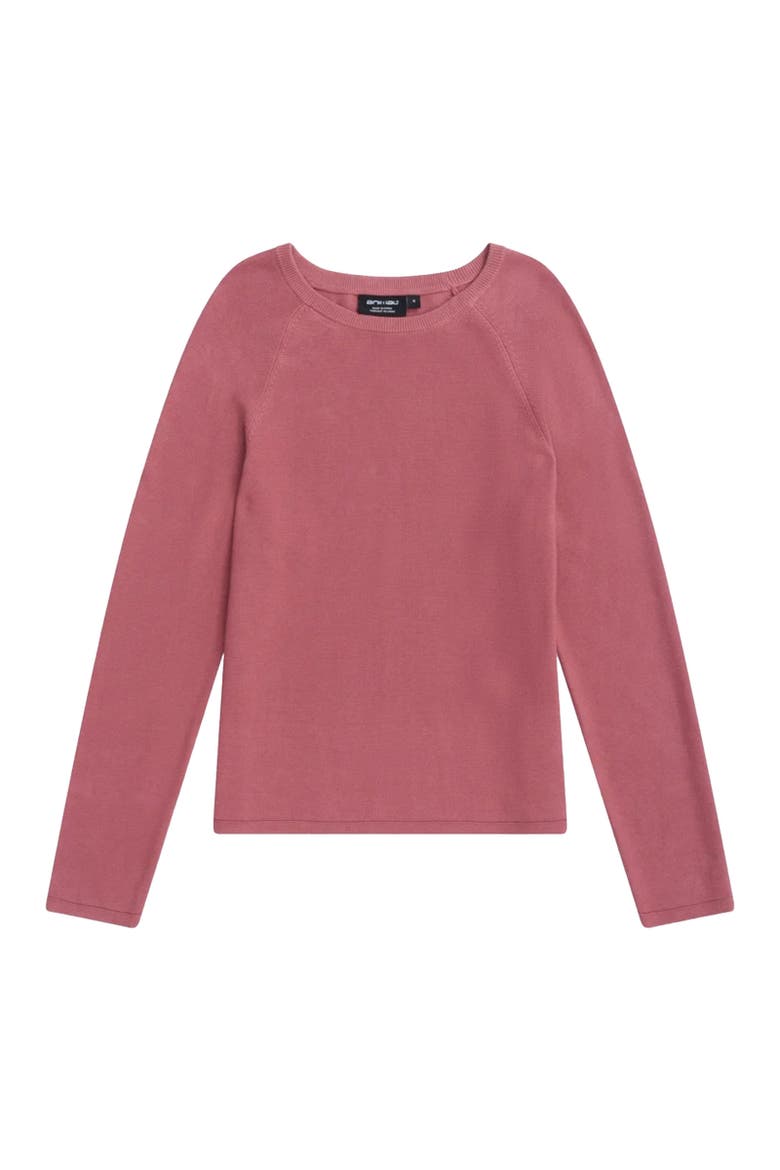 Textured Cotton Sweater, Main, color, Pink