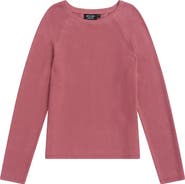 Animal Textured Cotton Sweater