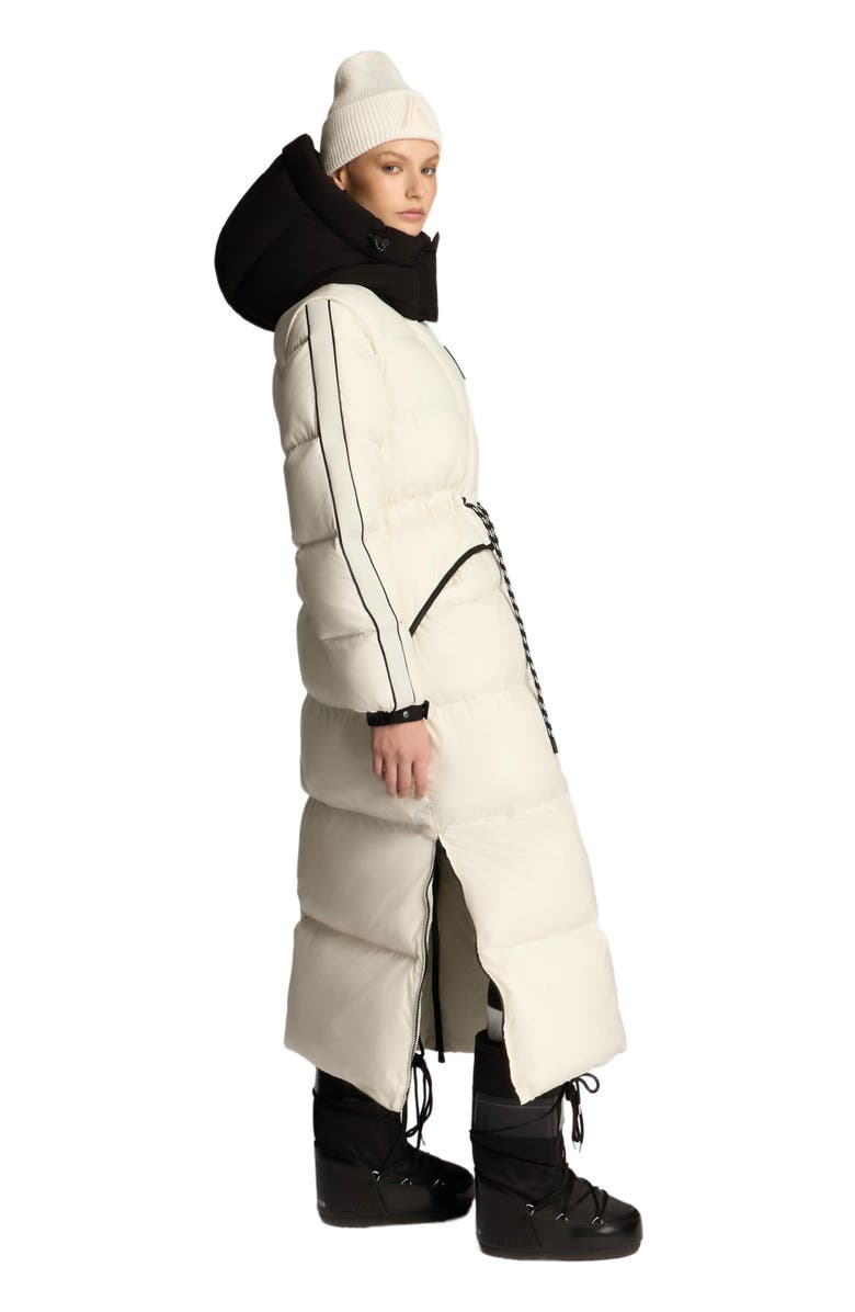 Alpenhaus Tingwick 2-in-1 Maxi Puffer with Removable Sleeves, Alternate, color, Snow-White