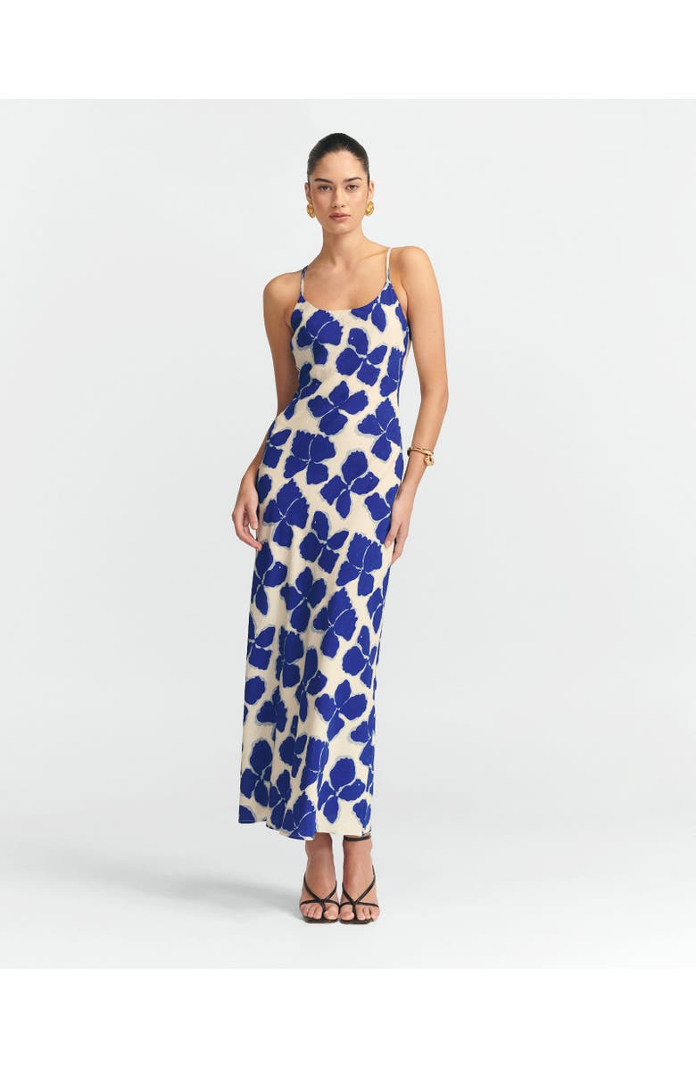 ST MRLO Gemma Slip Dress, Main, color, Blue Wildflower