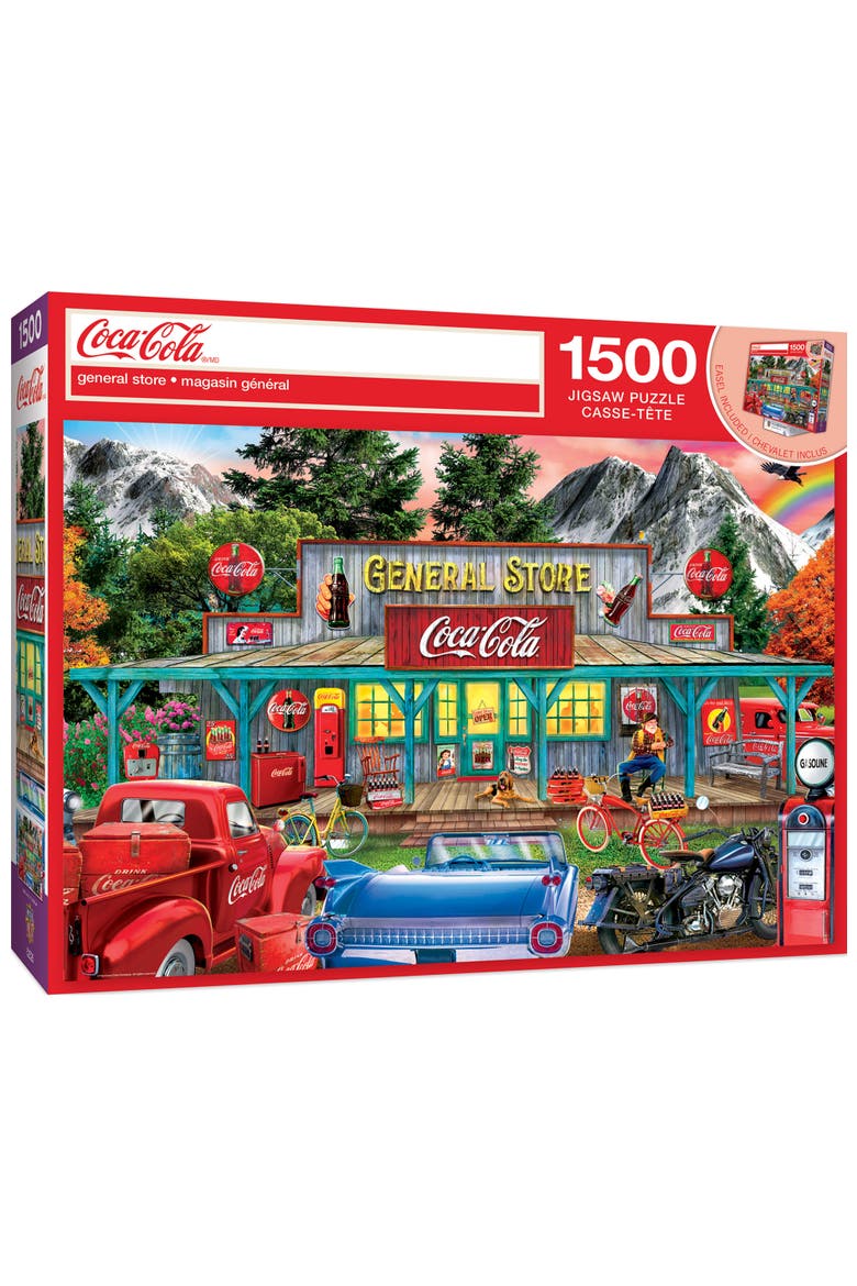 Coca-Cola General Store 1500pc Puzzle, Main, color, Multicolor