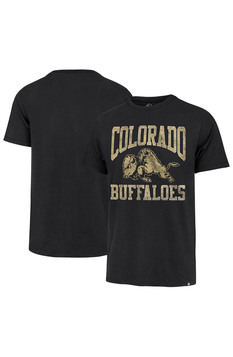 '47 Men's '47 Black Colorado Buffaloes Big Ups Buffaloes Franklin T-Shirt, Alternate, color, Black
