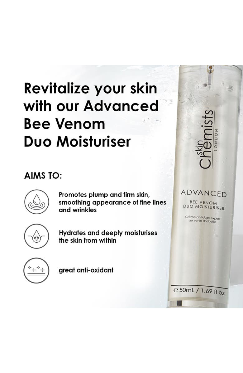SKINCHEMISTS Advanced Bee Venom Duo Moisturiser 50ml, Alternate, color, 