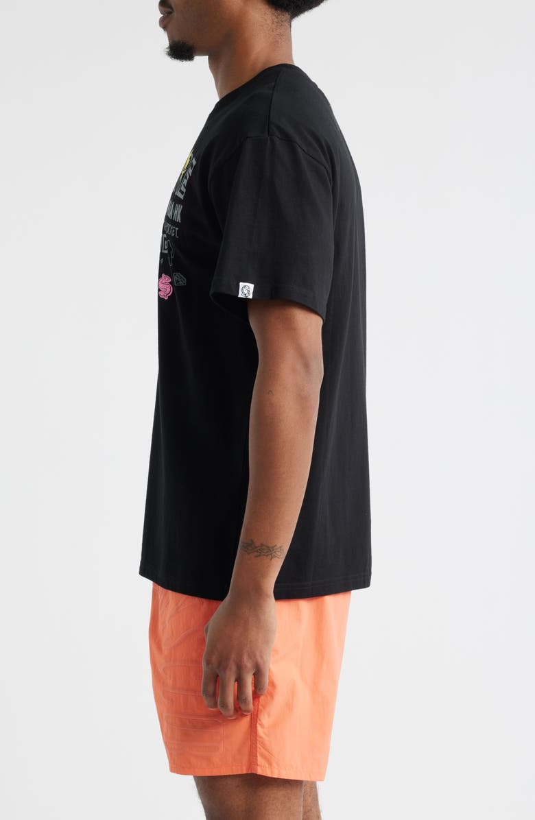 Billionaire Boys Club Satellites Graphic T-Shirt, Alternate, color, Black