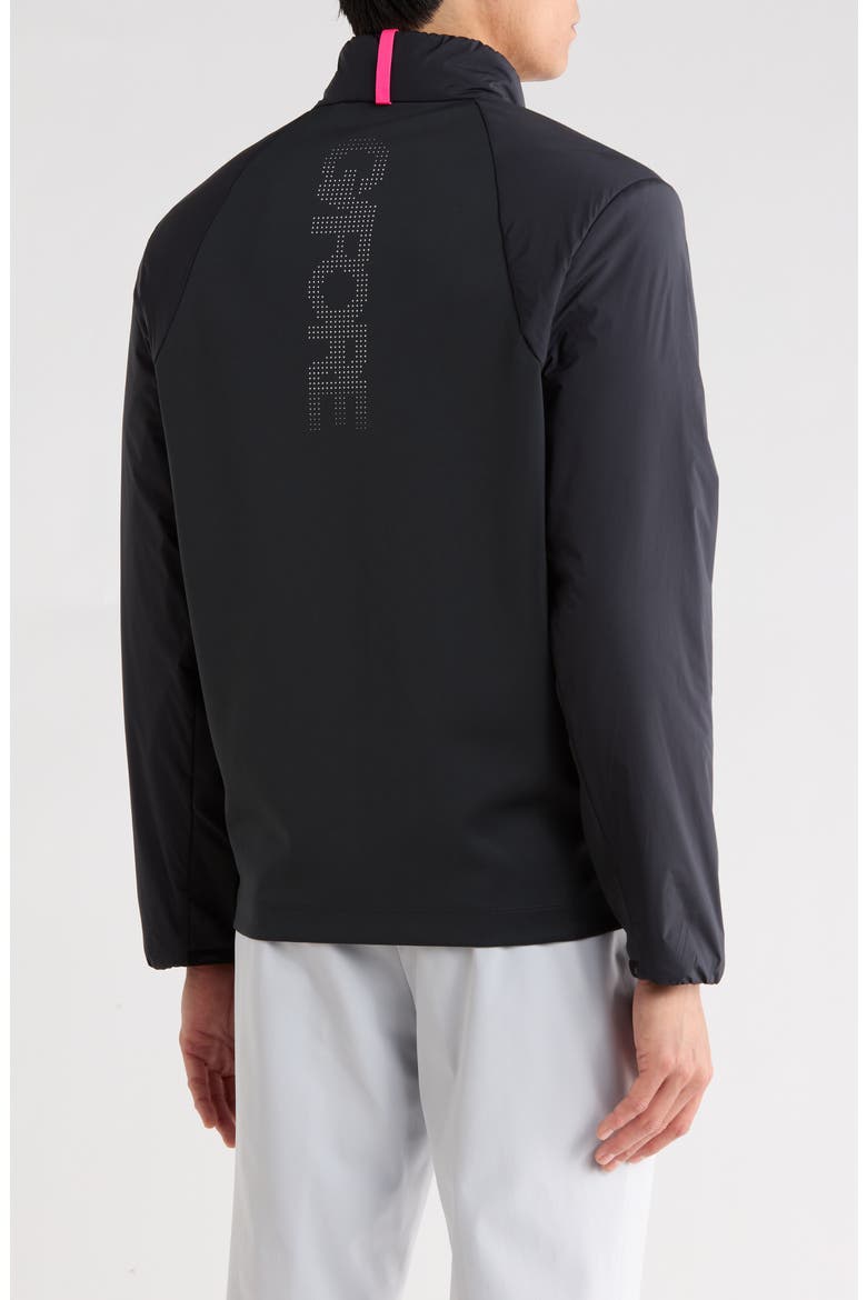 The Maverick Hybrid Stretch Golf Jacket, Alternate, color, ONYX