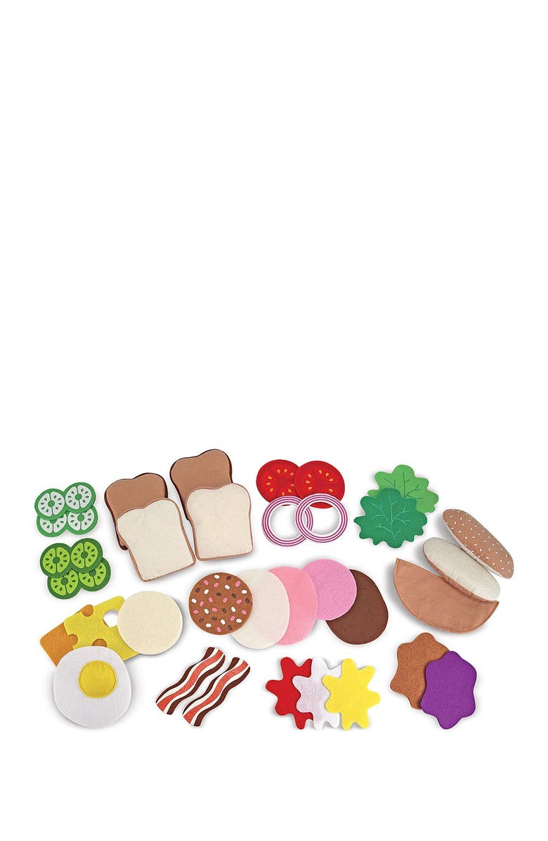 Melissa & Doug Felt Food - Sandwich Set, Alternate, color, 