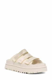 Goldenglow Platform Slide Sandal