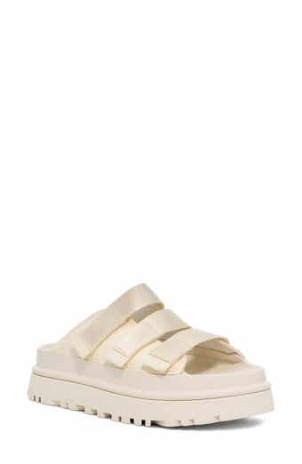 Goldenglow Platform Slide Sandal