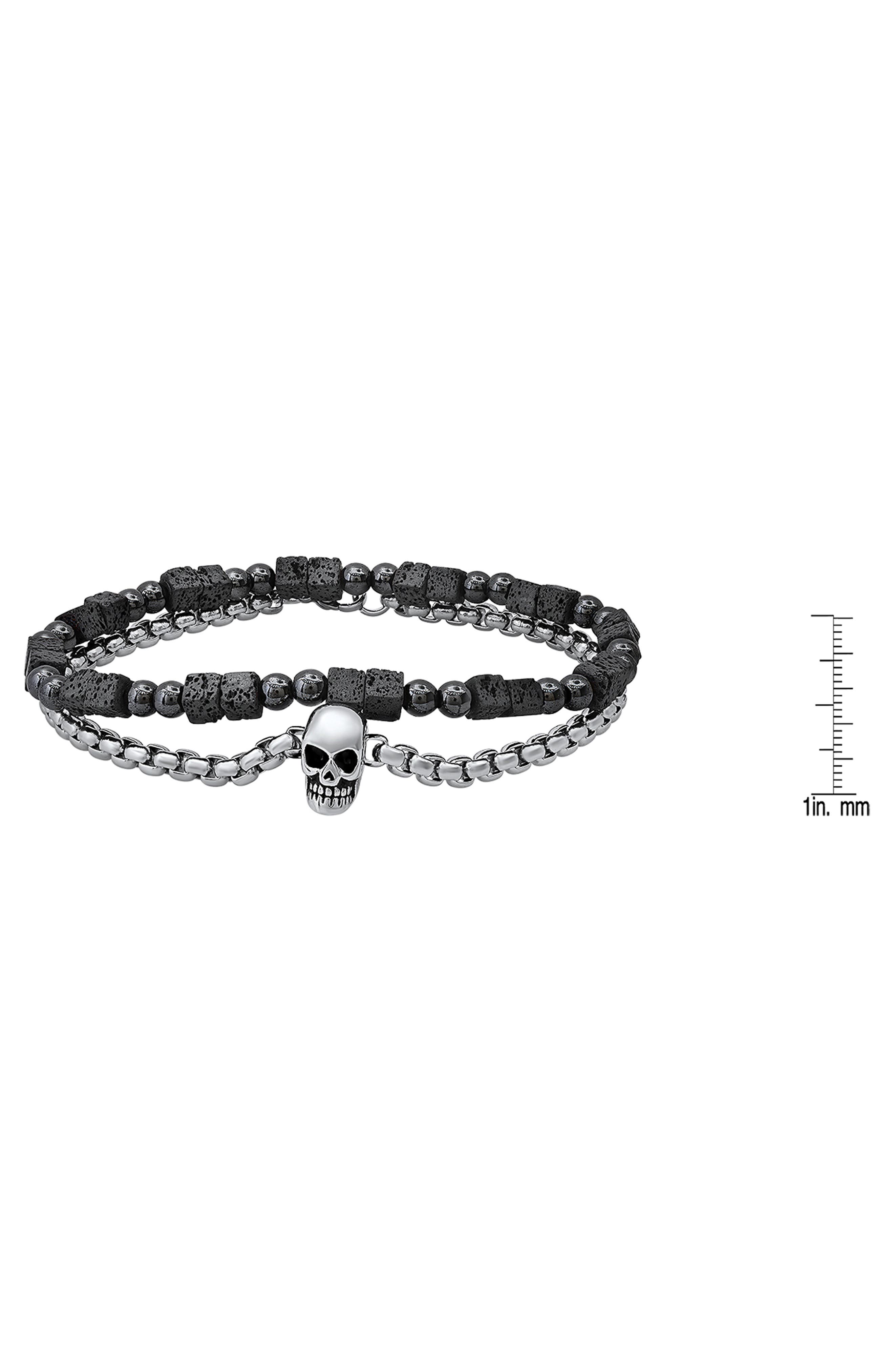steeltime-men-s-set-of-2-beaded-bracelets-men-nordstromrack