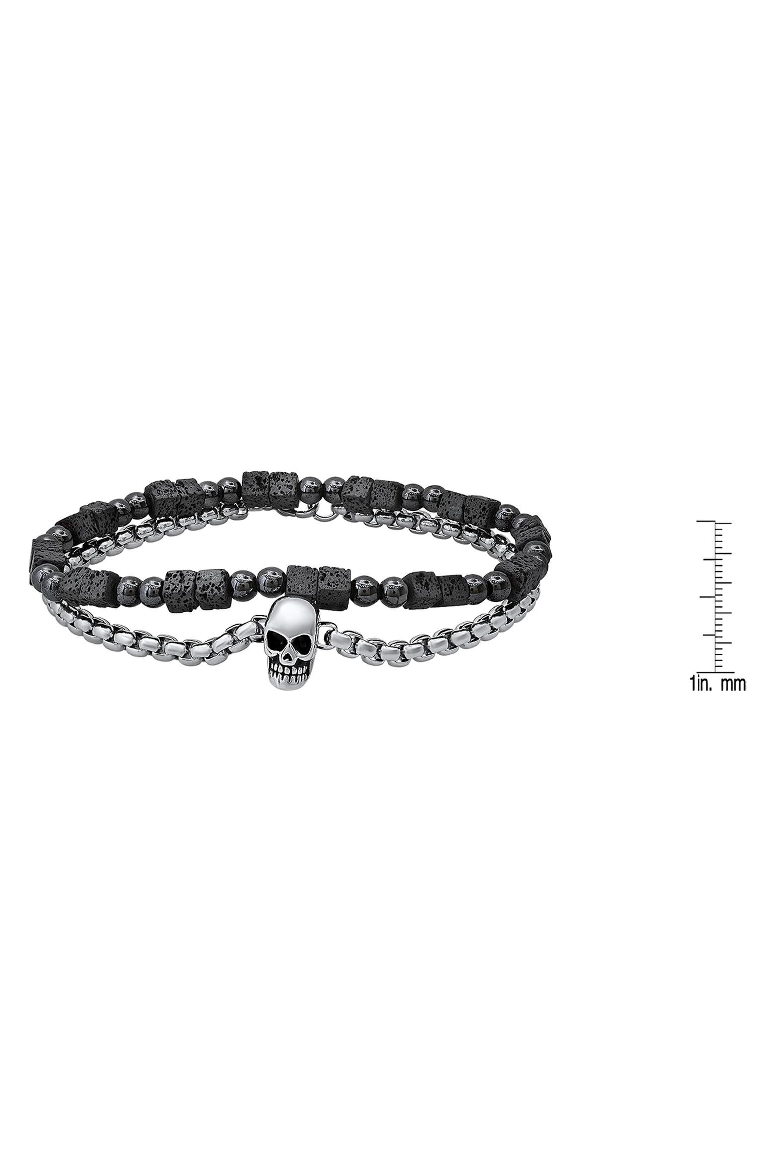 STEELTIME Men s Set Of 2 Beaded Bracelets Men Nordstromrack steeltime-men-s-set-of-2-beaded-bracelets-men-nordstromrack