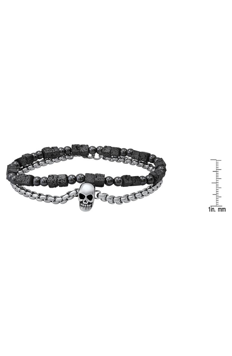 STEELTIME Men s Set Of 2 Beaded Bracelets Men Nordstromrack STEELTIME Men s Set Of 2 Beaded Bracelets Men Nordstromrack