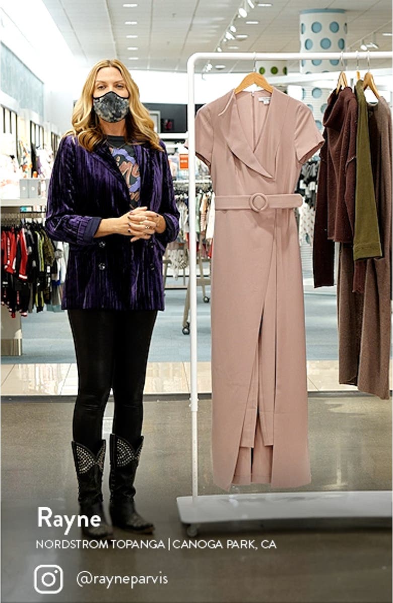 Garcelle Asymmetric Neck Maxi Romper, sales video thumbnail