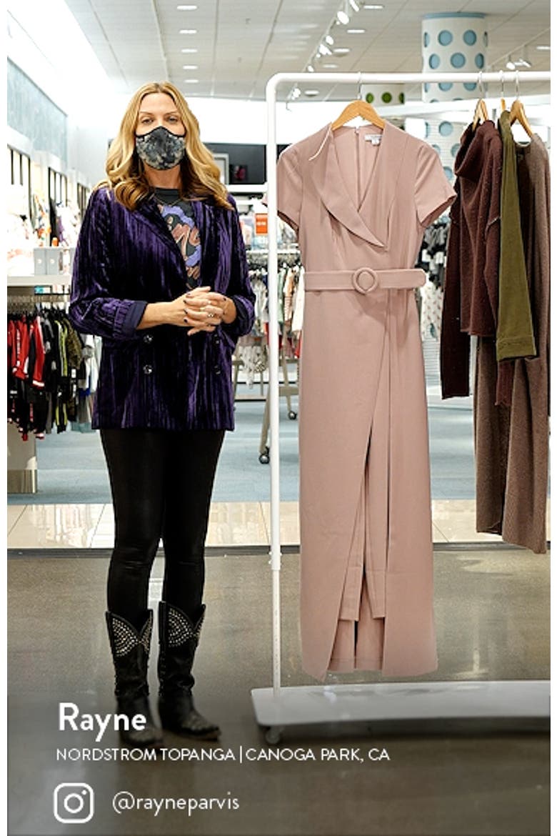 Garcelle Asymmetric Neck Maxi Romper video