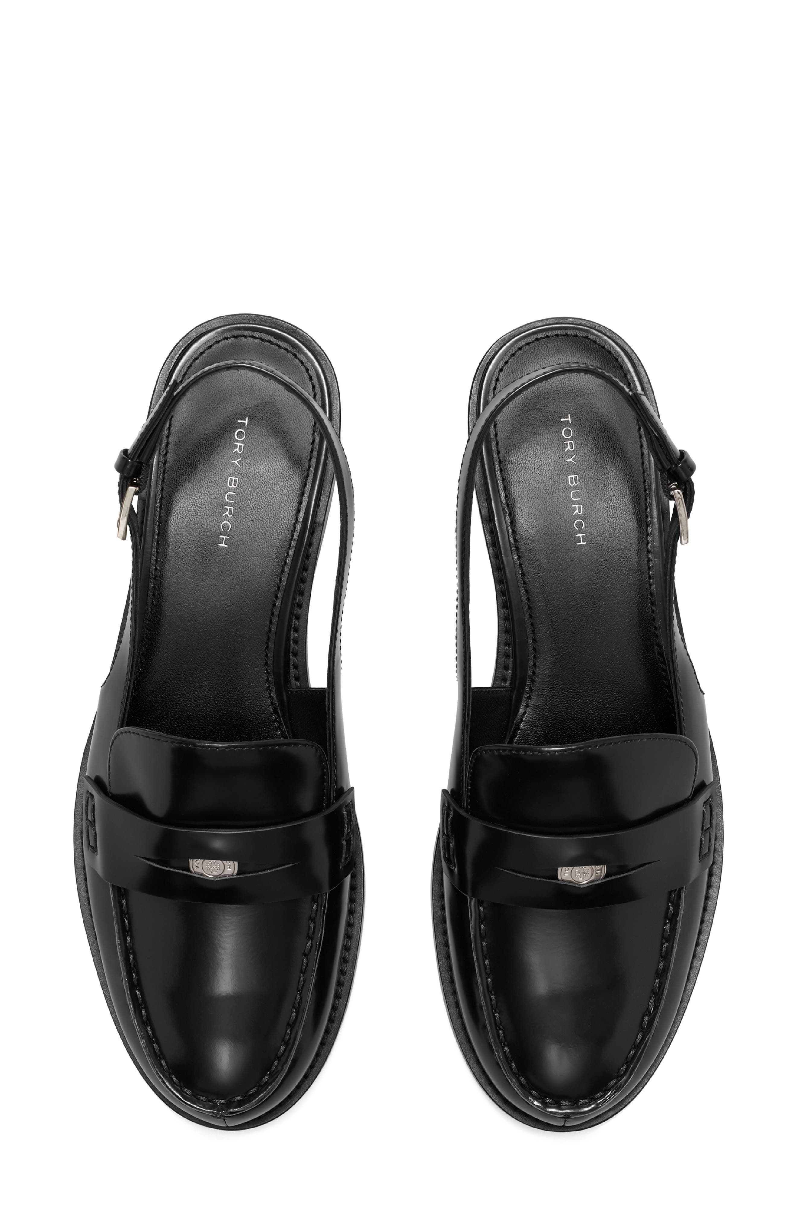 Classic Penny Slingback Loafer, Alternate, color, PERFECT BLACK