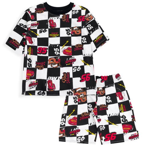 Pixar Boys' 2-Piece Graphic T-Shirt and Shorts Set
