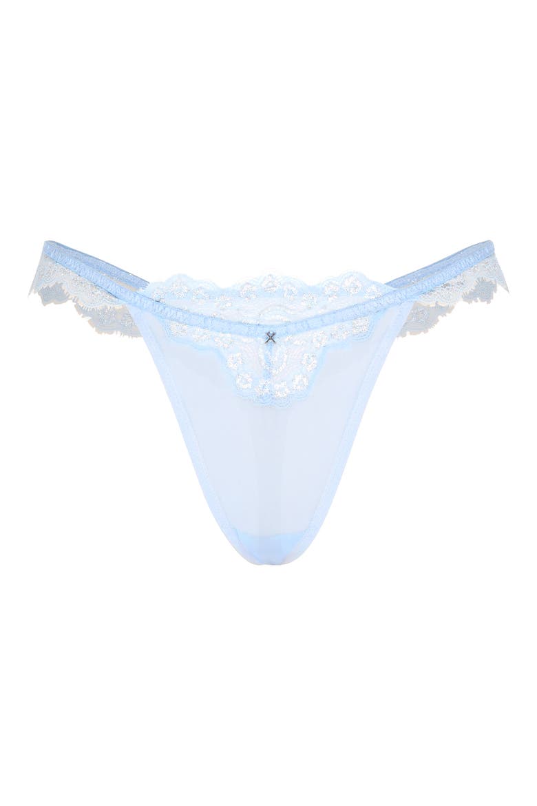 Bedroom Belle Thong, Alternate, color, ENDLESS BLUE