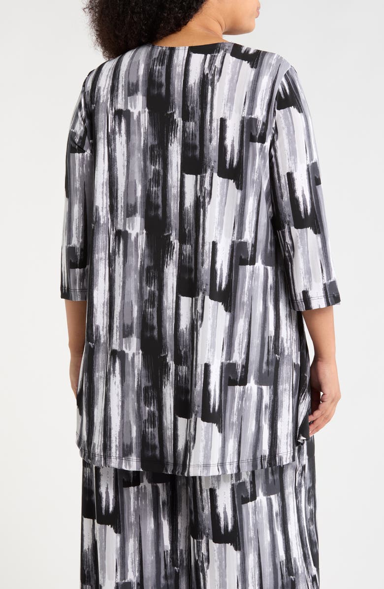 Vikki Vi Swing Tunic, Alternate, color, Brushstroke