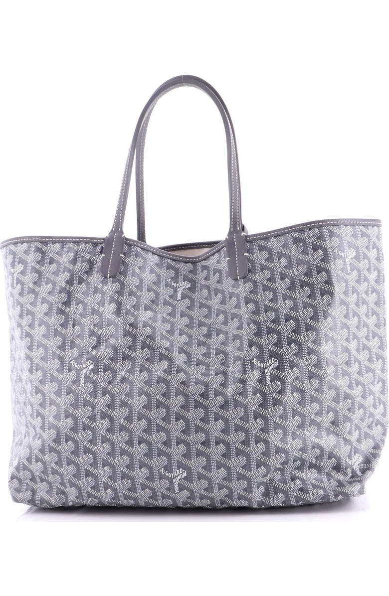 Pre-Owned Goyard Saint Louis Tote Coated Canvas PM, Alternate, color, Gray