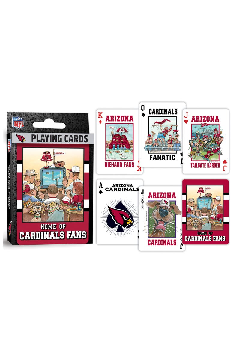 Arizona Cardinals Fan Deck Playing Cards, Alternate, color, Multicolor